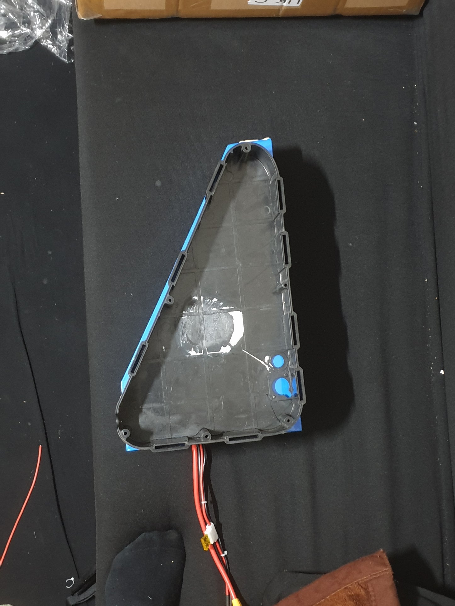 72v 30ah 60A BMS triangle ebike battery