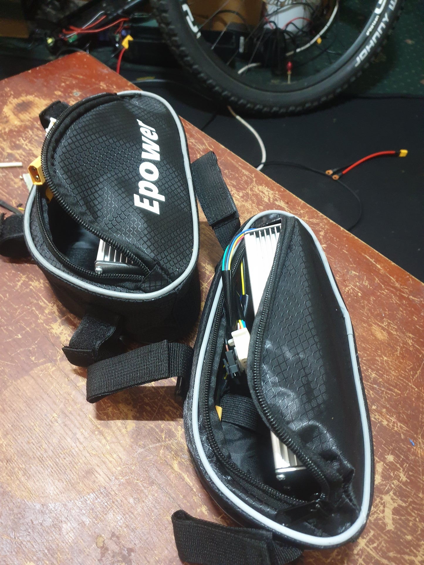 IMPROVED Ebike controller bag/Mountain Bike Triangle Frame storage bag