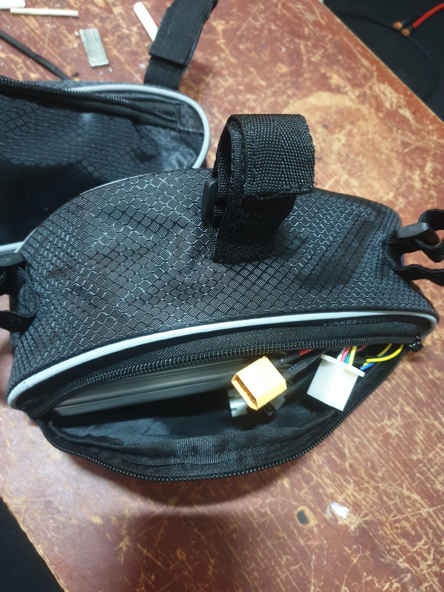 IMPROVED Ebike controller bag/Mountain Bike Triangle Frame storage bag