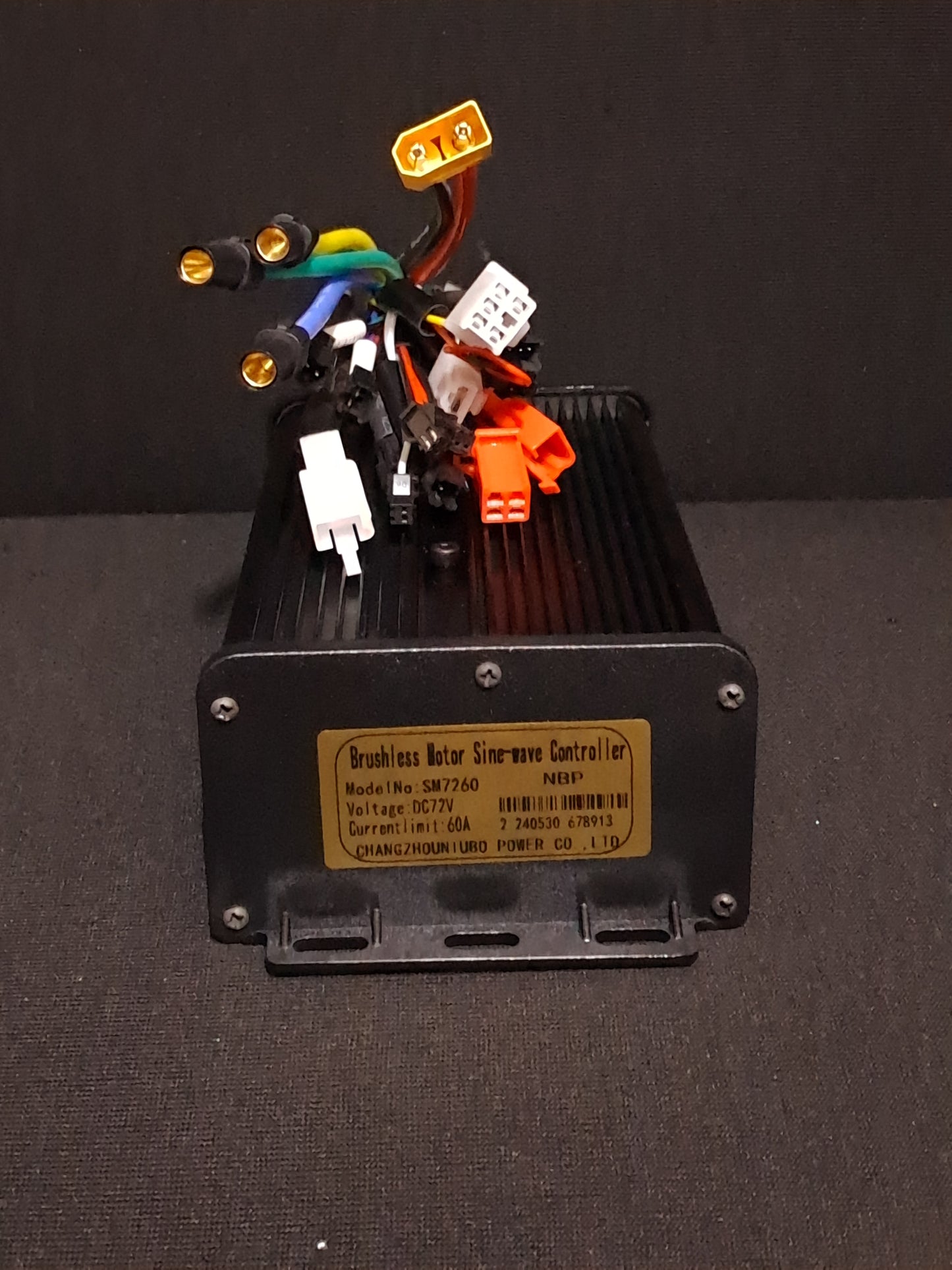 72V battery + 60a, 5000w peak ebike conversion kit