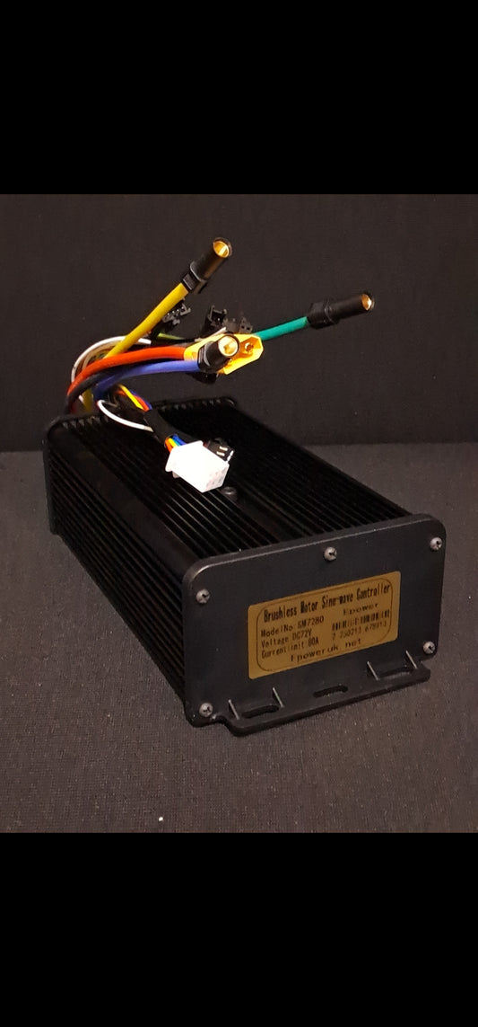 80A sinewave dual mode controller