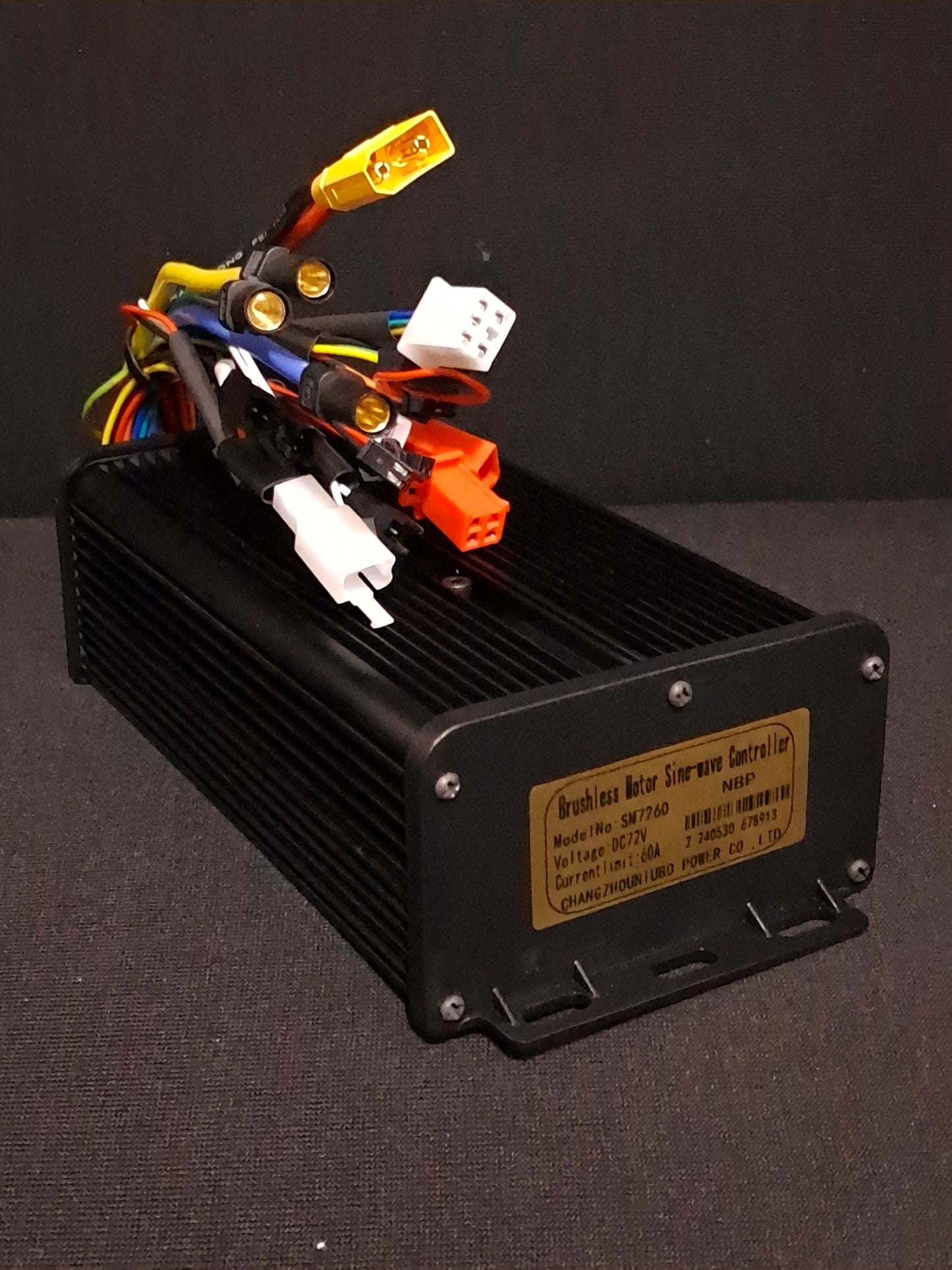 72V battery + 60a, 5000w peak ebike conversion kit