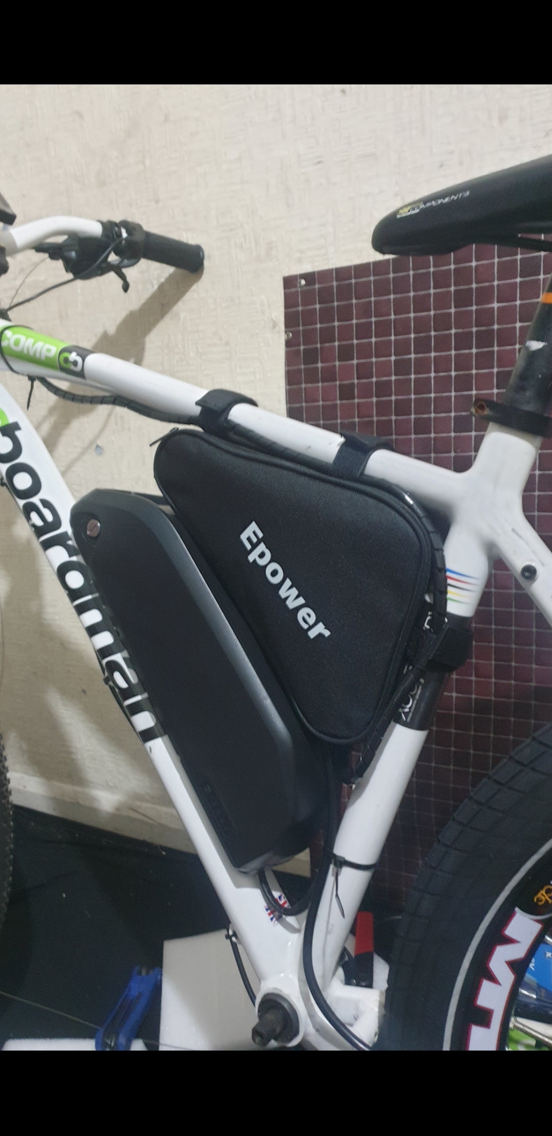 IMPROVED Ebike controller bag/Mountain Bike Triangle Frame storage bag