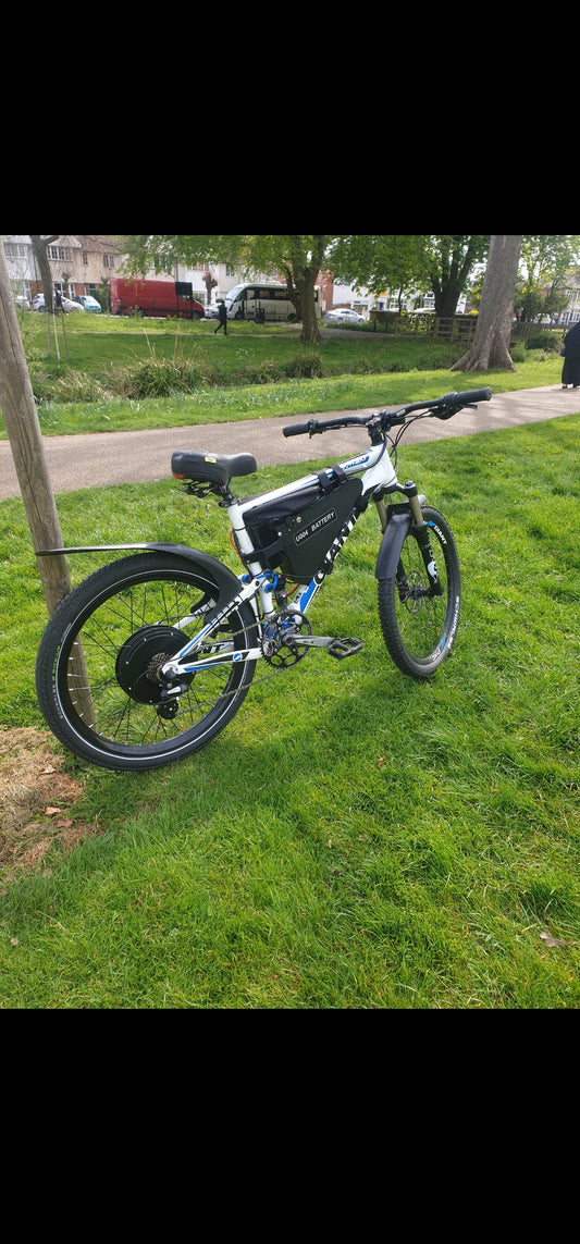 2700w full suspension ebike USED