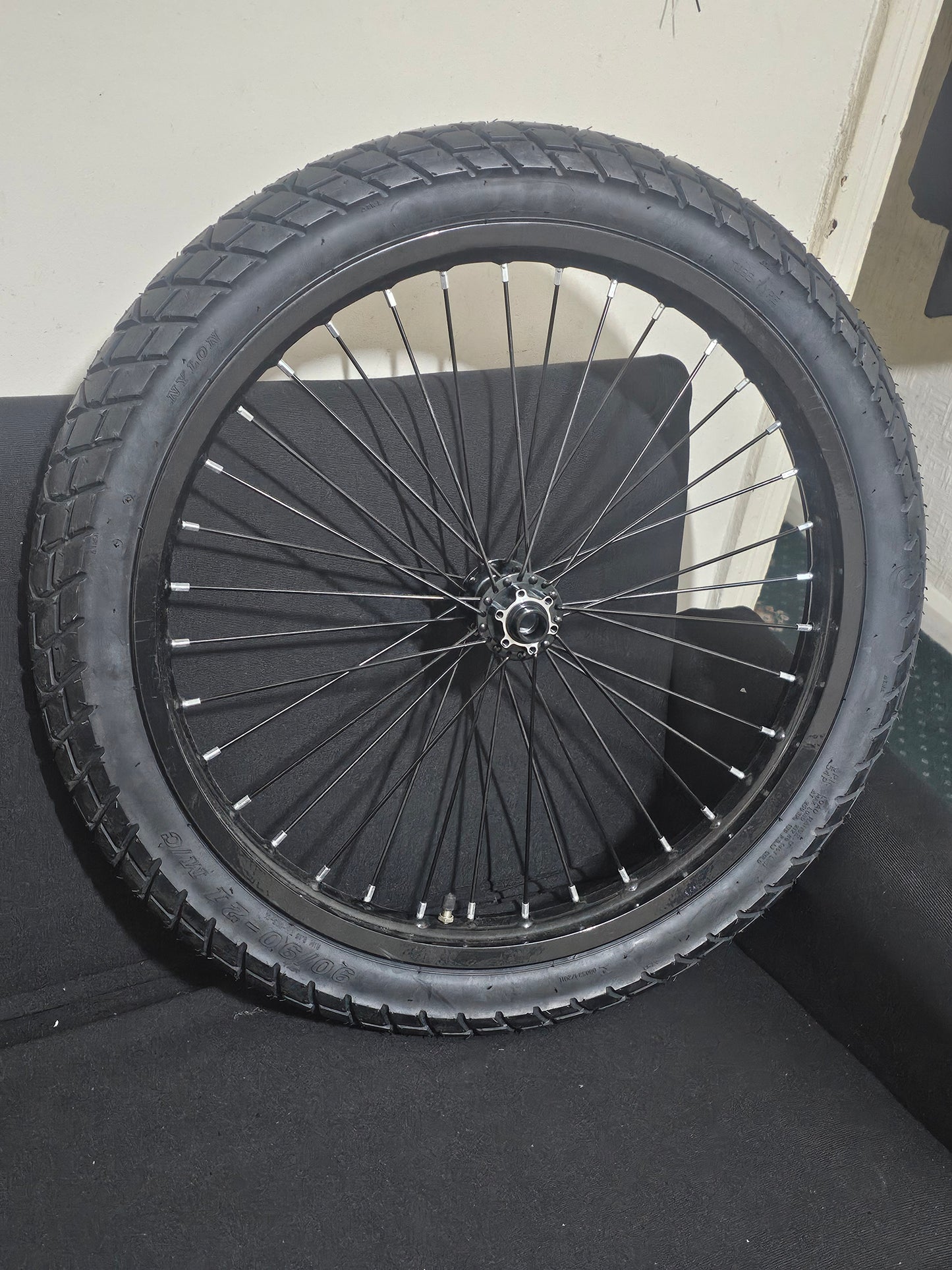 21" front wheel